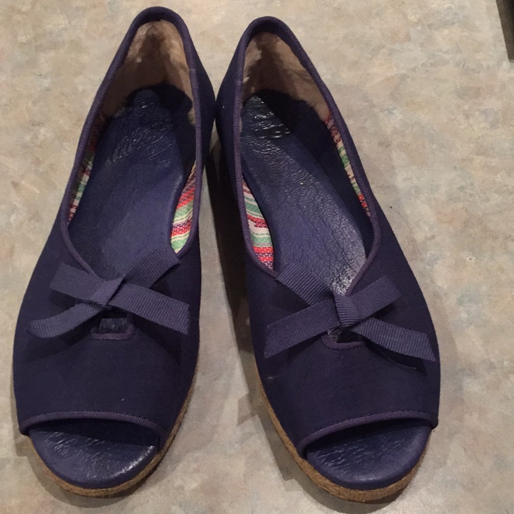 UGG canvas flats